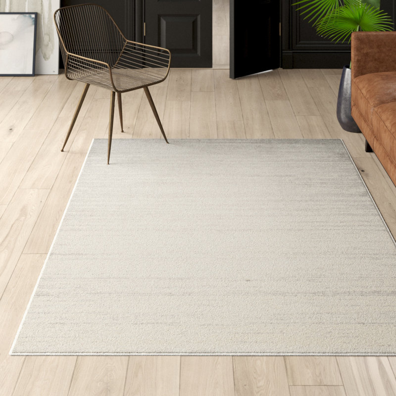 Mcguire Ivory/Silver Area Rug & Reviews AllModern